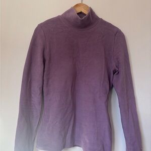 OGL light purple turtleneck with built in bra